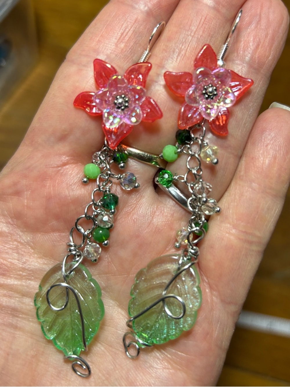 3/$25 Floral Drop Earrings